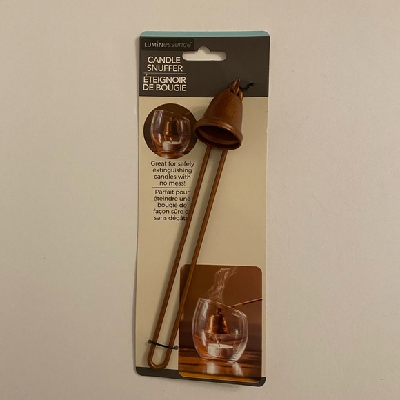 NWT VTG Style Luminescence Candle Snuffer Brown Bronze Copper Metal - Picture 1 of 7